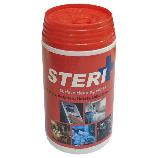 Steri Plus Antibacterial Wipes (25 N) - Pack of 3